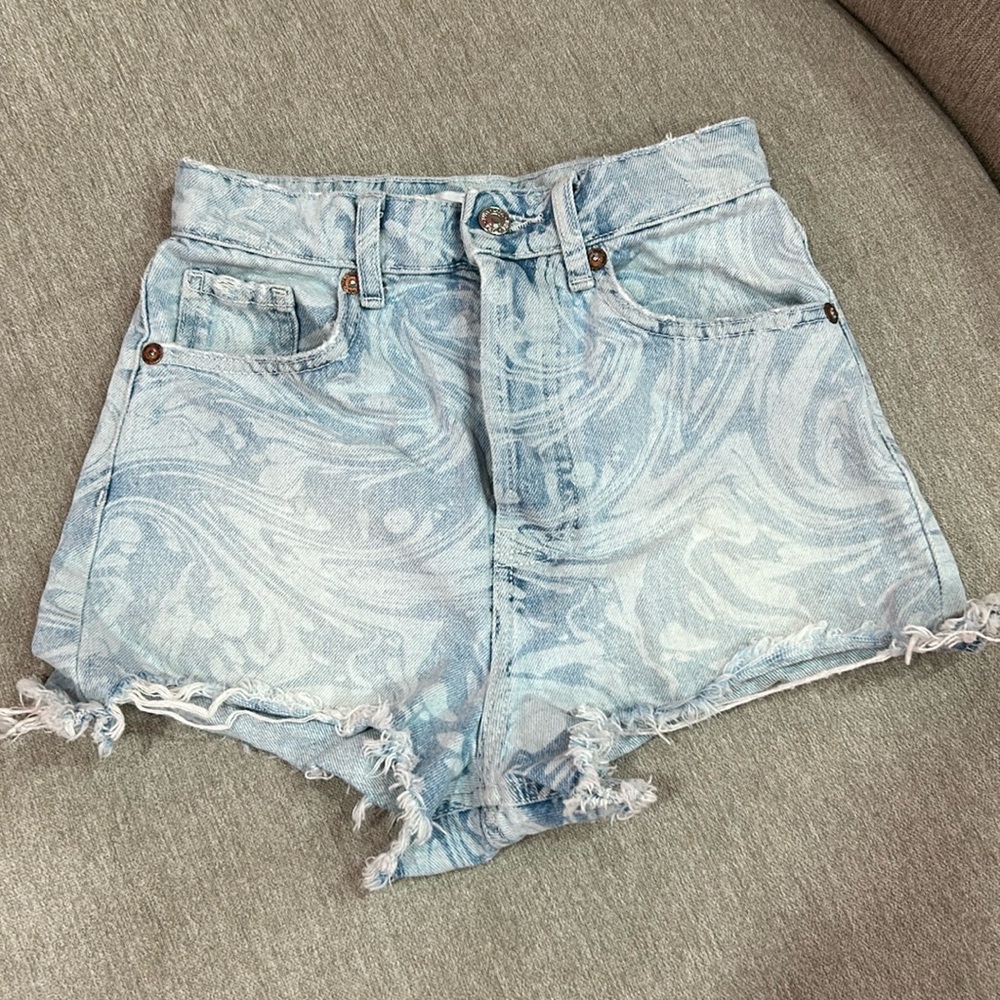 Marble Jean shorts
